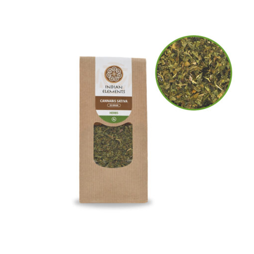 Cannabis Sativa Front View + Contents
